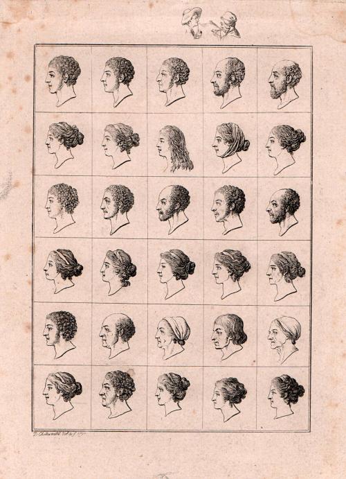 [30 Miniature Busts of Men and Women]