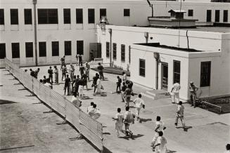 Inmates stripping for shakedown, Ramsey Two