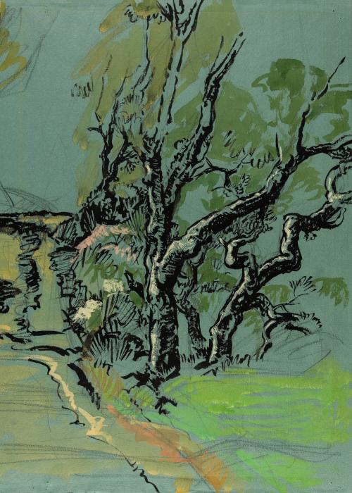 [Copse of trees]