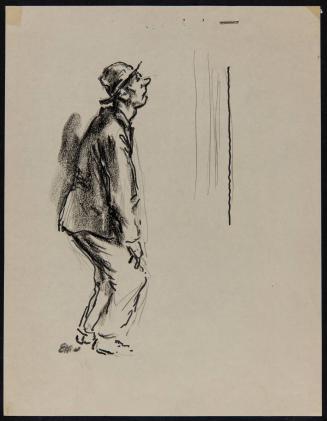 Standing Man with Bent Knees