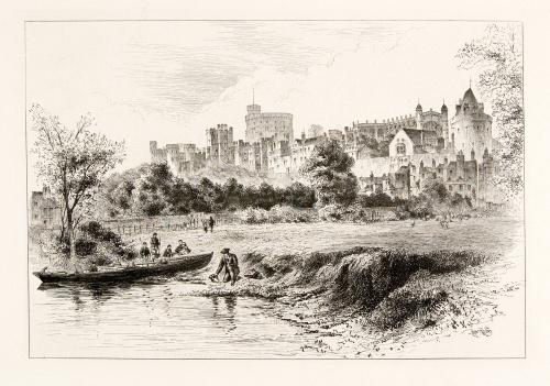 [Windsor Castle from the Bershire Bank of the River]