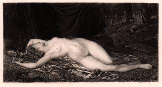 Reclining female nude