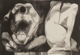 Two mutilated figures