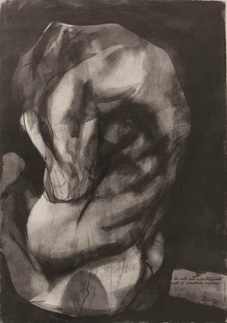 Lone, great mutilated figure