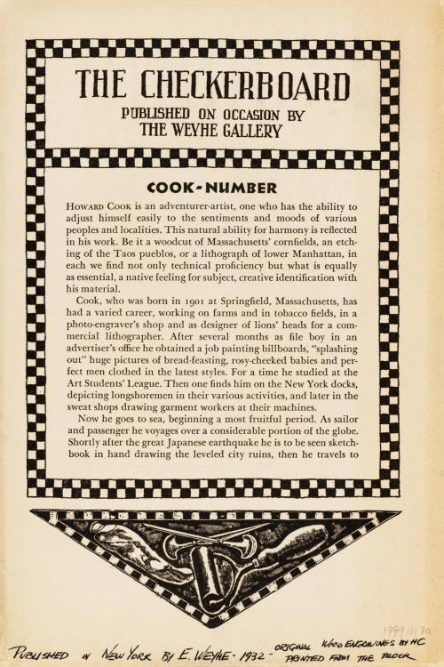 The Checkerboard Cover