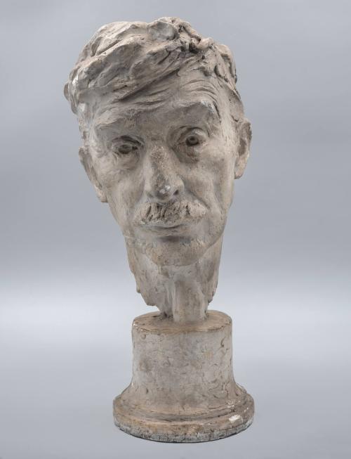 [Bust of Pat Ford]