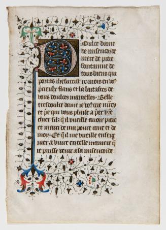 Book of Hours, Folio