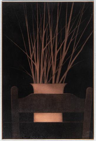 Vase with Branches and Chair