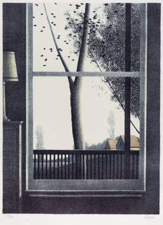Interior with balcony