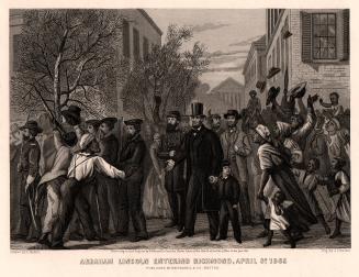 Lincoln Entering Richmond April 3, 1865