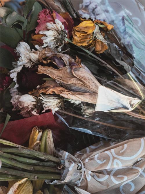 [Wilting flower bouquets]
