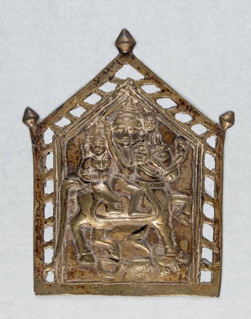 [Wall plaque (Shiva & Parvati)]
