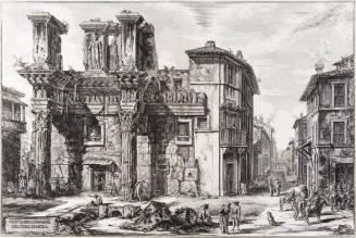 Veduta degli avanzi del Foro di Nerva