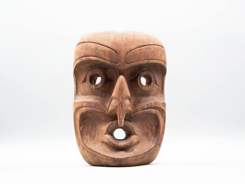 Kwakiutl Tsonoqua Mask] – Works – eMuseum