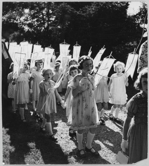 Deauville, France: Religioius Procession in Honor of Bernadette of Lourdes