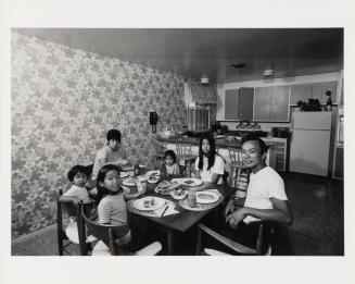 Because we live in the suburbs we don't eat too much Chinese food. It's not available in the supermarkets so on Saturday we eat hot dogs.