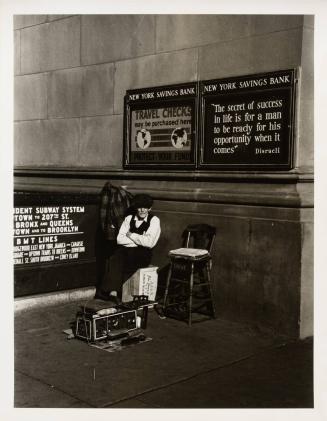 Shoeshine Man, New York City, New York