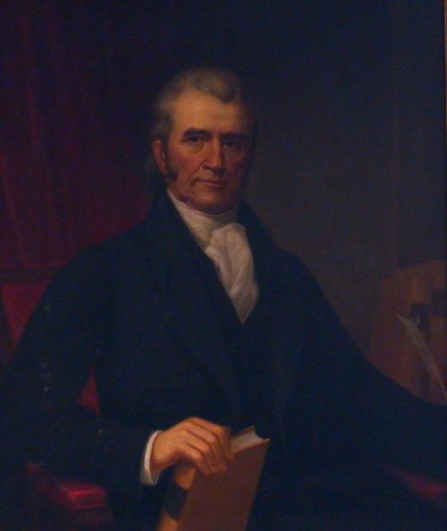 Portrait of John Marshall, after Inmann 1833