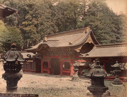 Gate of Eamitsu at Nikko
