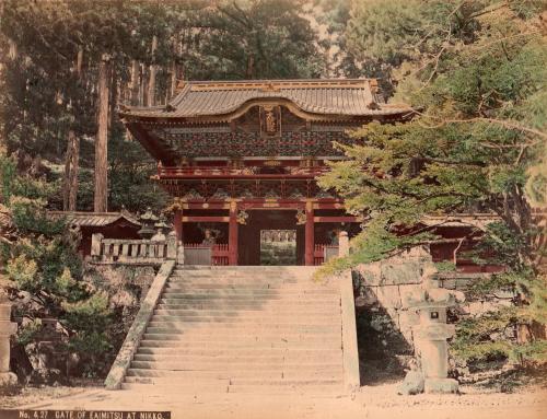 Gate of Eamitsu at Nikko