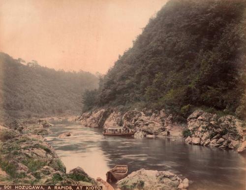 Hozugawa, a rapids at Kioto