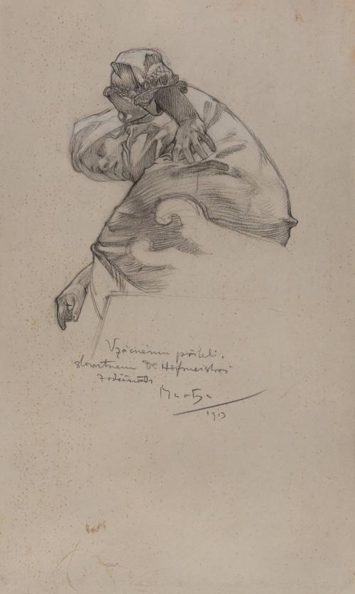 [Woman bending over]