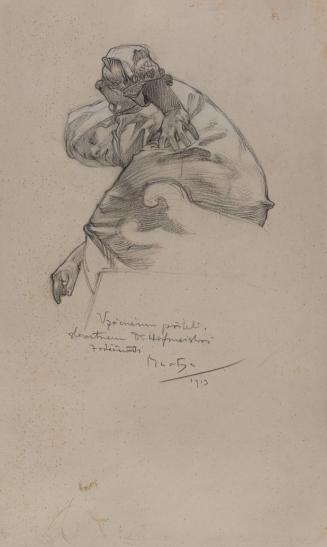 [Woman bending over]