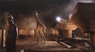 Bridge Construction with Giraffe & Worker