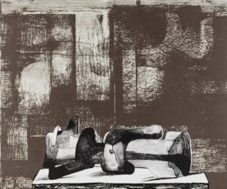 Reclining Figure Architectural Background IV