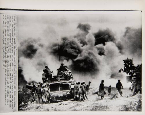 Air Strikes Hit Tank Column