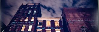 Lasers Writing Out (in Yiddish) Jewish Senior's Sleeping Dream