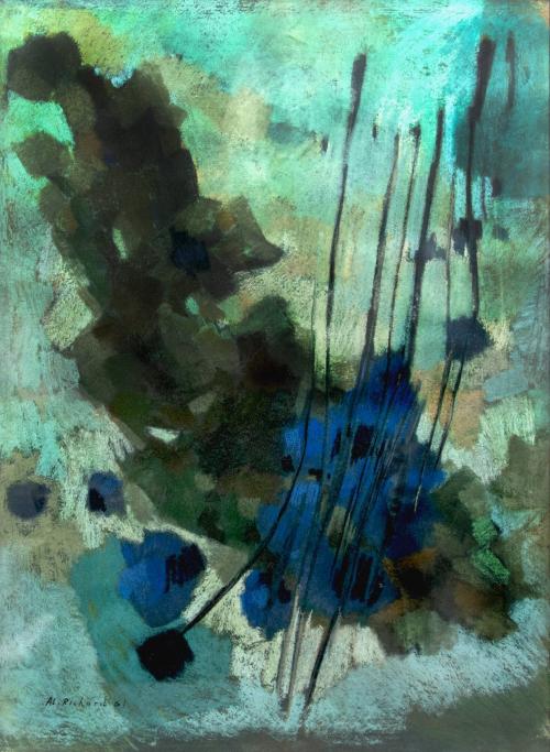 Turquoise, Blue & Black