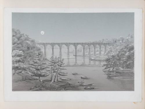 [Bridge over the water]