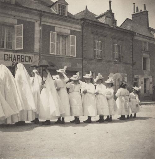 A Girls' School, waiting to join.