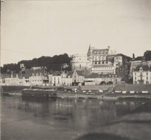 Amboise, the Castle from the Bridge. (M.B.)