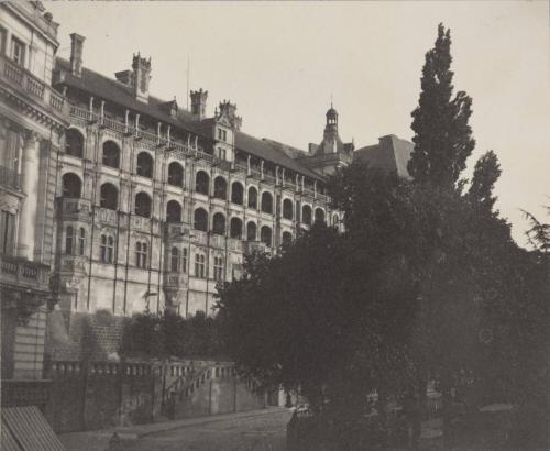 Blois, the Château from the Street.