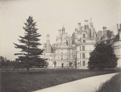 Château of Chambord;- built in 1526, & containing 440 rooms & stabling for 1200 horses.