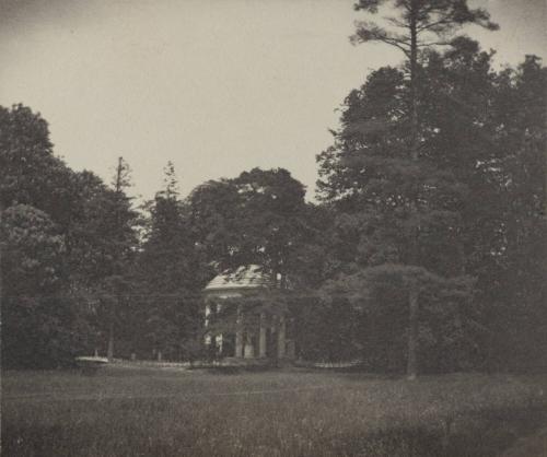 [Columned structure amongst trees]