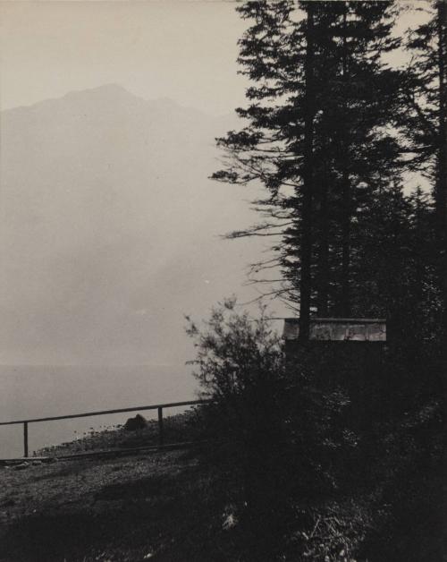 Lake with "Trisselwand," Early morning.