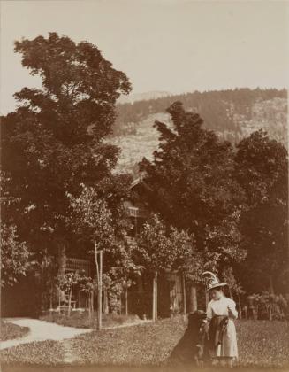 Kerry House, child & dog.