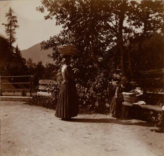 Fruit-women at "See-Klause," opposite the Seegens' Gate.
