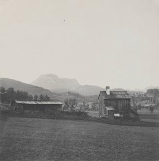 [View at the "Wasnerin," near Aussee.]