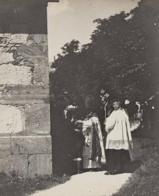 Confirmation, outside the Church, Alt-Aussee