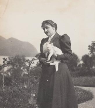 In the garden, Villa Billroth.
