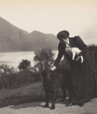 In the garden, Villa Billroth.