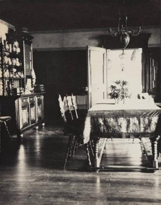 Villa Billroth, the Dining Room.