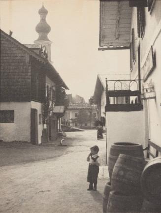 In the Village, St. Gilgen.