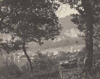 St. Gilgen, the Village from the "Genuesegarten."