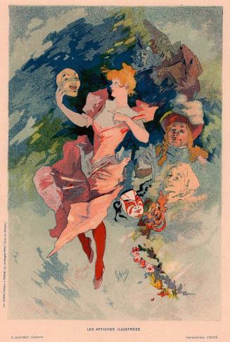 [Woman with Masks]