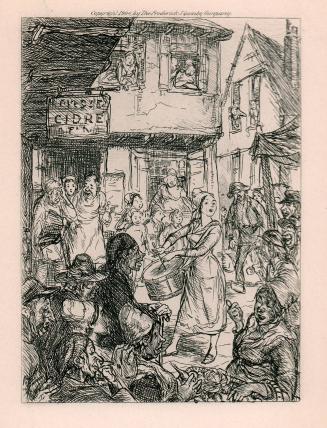 “When she beat the roll on her drum the villagers came running from all sides.”